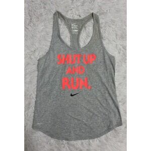 The Nike Tee Women's Sleeveless Dri-Fit Athletic‎ Cut Active Tank Size Medium